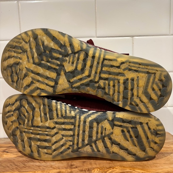 Nobull Unisex cabernet zebra trainer shoes low top Size M 9 W 10.5 - Picture 8 of 11